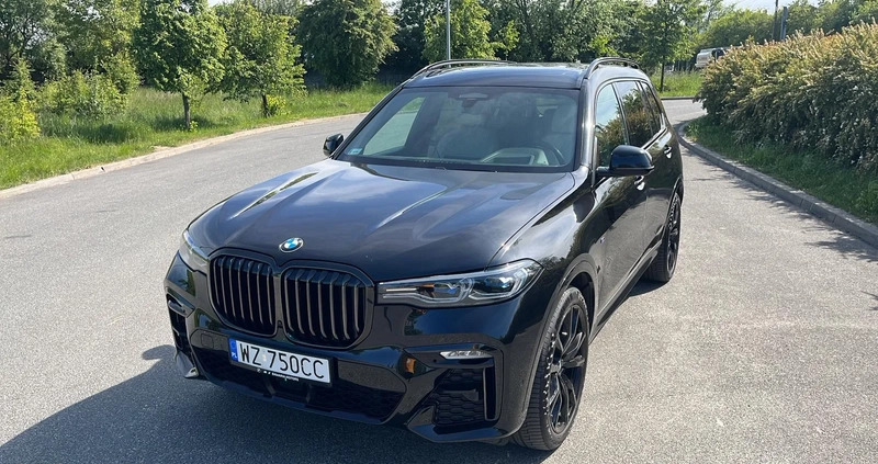 BMW X7 cena 380000 przebieg: 108000, rok produkcji 2020 z Zator małe 232